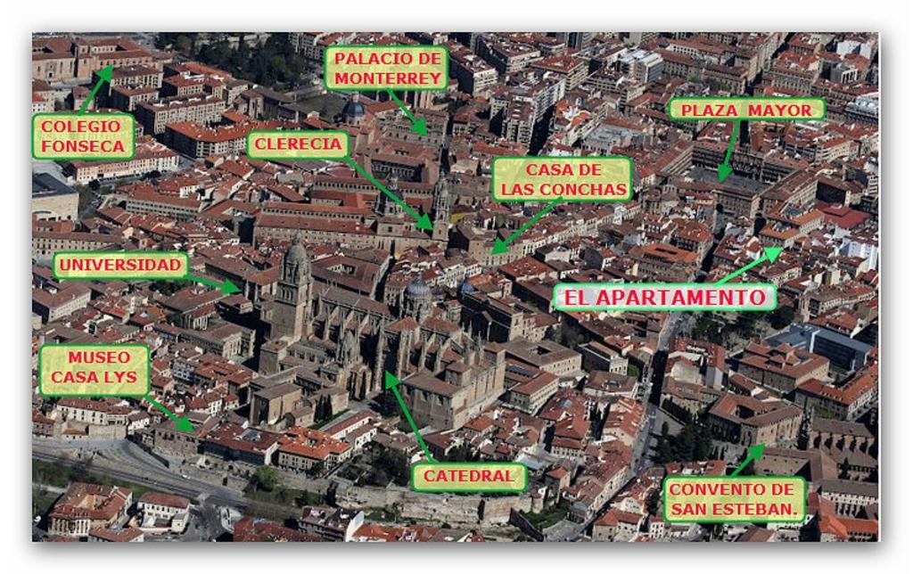 Salamanca Centro Apartamentos Екстер'єр фото